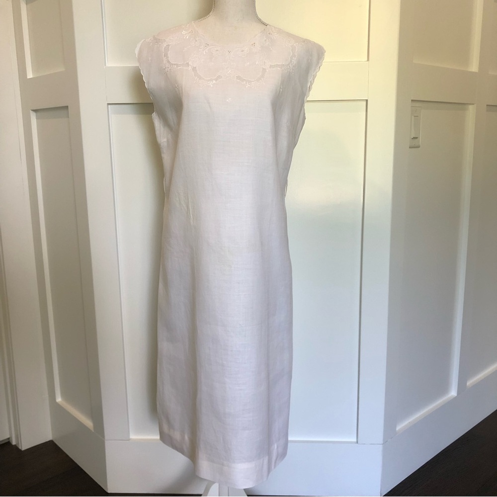 Vintage linen shift/sheath